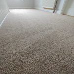 white soft carpet cleaning